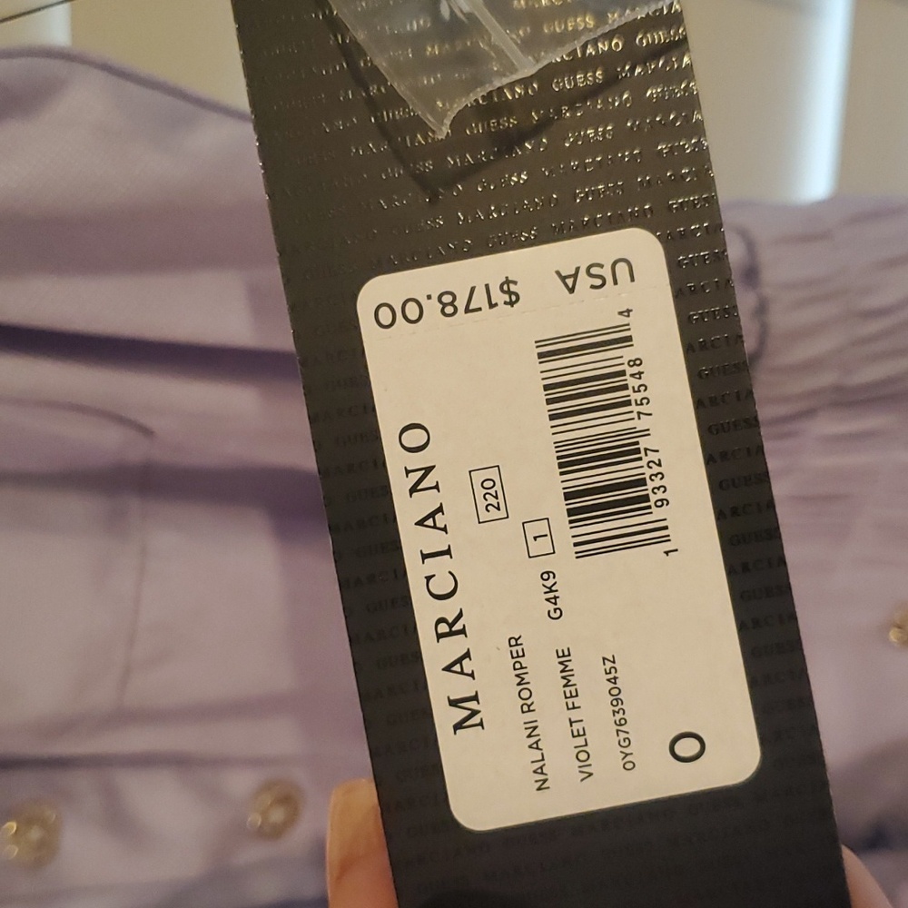 GIESS MARCIANO ROMPER SIZE 0 - Picture 4 of 4